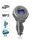 Enjoy your favorite MP3s as well as hands free cellphone communication while driving with this Car MP3 player with FM transmitter and Remote Control