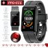 Ep01 Smart Watch Fitness Tracker Smart Watches 1 47 inch Color Screen Smartwatch Heart Rate Blood Oxygen Monitor Black