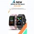 Ep01 Smart Watch Fitness Tracker Smart Watches 1 47 inch Color Screen Smartwatch Heart Rate Blood Oxygen Monitor Black
