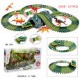 Simulate Dinosaur Car （157PCS）
