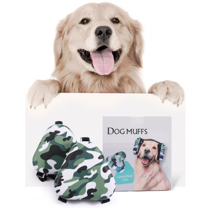 Pet Dog Earmuffs Anti-noise Adjustable Headband Head-worn Hearing Protection Supplies 