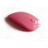 Ergonomic Curved Wireless 2 4 GHz Optical Slim Mouse White Pink