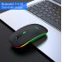 Ergonomic Gaming Mouse G852 Bluetooth   2 4g dual mode Computer Mouse Gamer Mice With Backlight For PC Laptop black