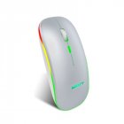 Ergonomic Gaming Mouse G852 Bluetooth + 2.4g dual mode Computer Mouse Gamer Mice With Backlight For PC Laptop white