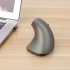 Ergonomic Mouse High Precision Optical Vertical Mouse Adjustable DPI Wireless Computer Mouse  Silver gray