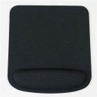 Ergonomic Mouse Pad With Wrist Support Gaming Mouse Mat With Wrist Rest Anti-slip Rubber Base Mouse Pad For Home Office black
