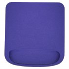 Ergonomic Mouse Pad With Wrist Support Gaming Mouse Mat With Wrist Rest Anti-slip Rubber Base Mouse Pad For Home Office Purple