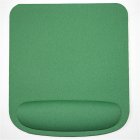 Ergonomic Mouse Pad With Wrist Support Gaming Mouse Mat With Wrist Rest Anti-slip Rubber Base Mouse Pad For Home Office green