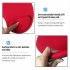 Ergonomic Mouse Pad With Wrist Support Gaming Mouse Mat With Wrist Rest Anti slip Rubber Base Mouse Pad For Home Office grey