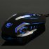 Ergonomic Pro Wired LED Light 4000DPI Optical USB Gamer Gaming Mouse  white