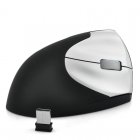 Ergonomic Wireless Mouse for PC and Laptop   Relieving hand  wrist  and arm pain  the revolutionary design of this mouse is perfect for daily PC users