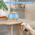 Essential Oil Aromatherapy Diffuser with 300ml Water Tank Ultrasonic Cool Mist Humidifier Wood Grain EU plug