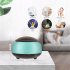 Essential Oil Aromatherapy Diffuser with 300ml Water Tank Ultrasonic Cool Mist Humidifier Wood Grain EU plug