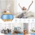 Essential Oil Diffuser with 300ml Water Tank Ultrasonic Cool Mist Humidifier Night Light Dark Wood Grain US plug