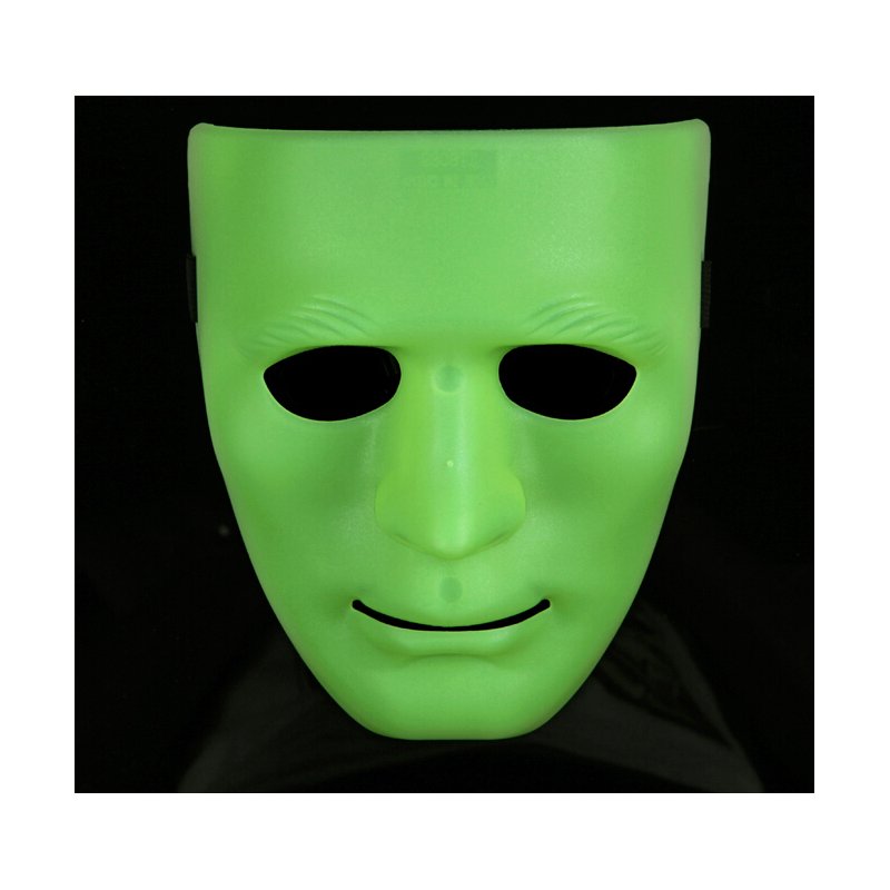 Estone Full Face Plastic Plain Mask