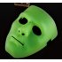 Estone Full Face Plastic Plain Mask Costume Party Dance Crew For Hip Hop Dance Opera  Thick Green 