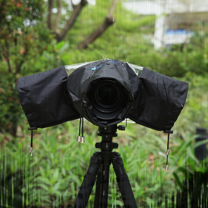 Professional Camera Rain Cover Rainproof Against Dust DSLR Camera Raincoat 