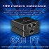 Ethernet Cable Splitter 1 Input 2 Output Ethernet Splitter High Speed 1000Mbps Network Adapter With USB Power Cable Ethernet LAN Network Adapter Hub For Compute