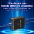 Ethernet Cable Splitter 1 Input 2 Output Ethernet Splitter High Speed 1000Mbps Network Adapter With USB Power Cable Ethernet LAN Network Adapter Hub For Compute