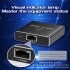 Ethernet Cable Splitter 1 Input 2 Output Ethernet Splitter High Speed 1000Mbps Network Adapter With USB Power Cable Ethernet LAN Network Adapter Hub For Compute