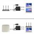 Ethernet Splitter 1 To 2 Cat6 RJ45 Network Extension Connector With USB Power Cable Ethernet Cable Splitter RJ45 female to double female