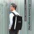 Eva Host Storage  Bag Multifunction Shockproof Shoulder Bag Gamepad Accessories Host Travel Portable Backpack Compatible For Ps5 black