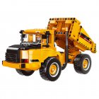 Excavator Building Blocks Bulldozer Crane Concrete Mixer Truck Engineering Vehicle Building Bricks For Kids Gifts 03034 dump truck (545pcs) 45 x 7 x 33cm