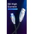 Excellence Series 5A Type C Cable 1m Black 