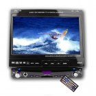 Excellent 1DIN Auto DVD Player and bluetooth system with analog TV and 7 inch touch screen  This Car DVD Player is a perfect centralized solution for your car