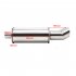 Exhaust Tips Muffler Dual Outlet Stainless Steel Exhaust Muffler Pipes Straight Through Performance Exhaust Tip Exhaust Pipe Automobile Accessories XH EP053 SL 