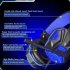 Experience an ultimate sound experience when playing your games with these astonishing LED gaming headphones that feature double base and subwoofer output 