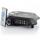 LED Projector with DVD Player