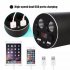 Explosion Proof Dual USB Port Car Cup Charger with Dual 80W Cigarette Output LED Display 45CM Cable