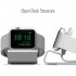 Exquisite Aluminum Bracket Charger Dock Station Charging Holder for Apple Watch 3 2 1 38mm 42mm Silver