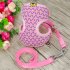 Exquisite Dog Chest Leash Traction Belt Pet Harness Straps for Small Dogs Cats  L 
