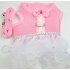 Exquisite Mesh Dog Chest Leash Pet Dress Skirt Traction Belt Pet Harness Straps  Pink  Pink M