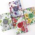 Exquisite Notebook with Floral Plants Printing Cover for Students Writing