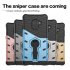 Exquisite Phone Case Protective Cover with 360 Degree Rotating Phone Bracket for Samsung A8 A8 Plus