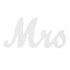 Exquisite Wooden Letters Mr   Mrs Wedding Pros Anniversary Party Decoration  white