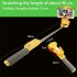 Extendable Handheld Selfie Stick Bluetooth Wireless Mobile Phone Mount Adapter 360 degree Rotating Black