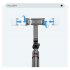 Extended Wireless Selfie Stick With Double Fill Light Adjustable Phone Holder Multifunctional Selfie Stick Cell Phone Stand Compatible For IOS Android Smart Pho