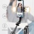 Extended Wireless Selfie Stick With Double Fill Light Adjustable Phone Holder Multifunctional Selfie Stick Cell Phone Stand Compatible For IOS Android Smart Pho