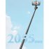 Extension Rod Adjustable Selfie Stick Tripod Aluminum Alloy Extendable Stick Portable Phone Tripod Telescopic Stand Black