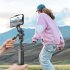 Extension Rod Adjustable Selfie Stick Tripod Aluminum Alloy Extendable Stick Portable Phone Tripod Telescopic Stand Black