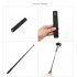 Extension Stick Rod pole Scalable Holder for DJI OSMO Mobile 2 Zhiyun Smooth Q 4 Handheld Smartphone Gimbal Accessories  black