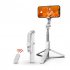 Extension Tripod Rod Aluminium Alloy Extendable Stick Adjustable Telescopic Selfie Stick With Remote Control Portable Lightweight Extendable Selfie Stick Phone 