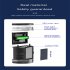 Exterior Waterproof Wall Light 1200mah Battery Solar Powered Garden Fence Led Light Outdoor Cold White