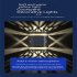 Exterior Waterproof Wall Light 1200mah Battery Solar Powered Garden Fence Led Light Outdoor Warm White