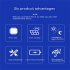 Exterior Waterproof Wall Light 1200mah Battery Solar Powered Garden Fence Led Light Outdoor Colorful
