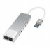 External Audio Converter USB Audio Adapter External Stereo Sound Card 7 1 5 1 Channel Audio Sound Decoder Converter SPDIF Optical For Laptop Desktop PC grey